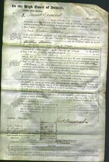 Court of Common Pleas - Fanny Elizabeth Langley-Original Ancestry