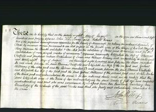 Deed by Married Women - Elizabeth Dutfield-Original Ancestry