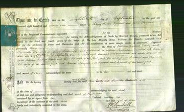 Deed by Married Women - Ann Darby and Henrietta Bedworth-Original Ancestry