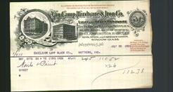 Letterhead - Van Camp Hardware & Iron Co.