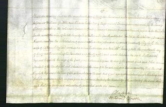 Deed by Married Women - Elizabeth Vye-Original Ancestry
