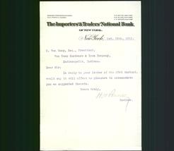 Letterhead - The Importers' & Traders National Bank