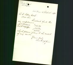 Business Letterhead - A. C. Hopkins