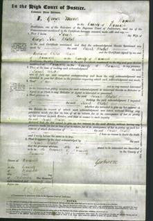 Court of Common Pleas - Sarah Whittell-Original Ancestry