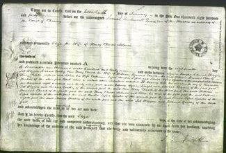 Deed by Married Women - Eliza Salmon-Original Ancestry