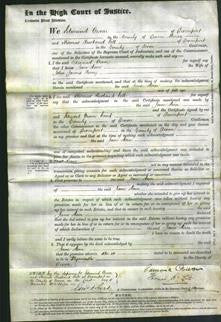 Court of Common Pleas - Jane Ann Honey-Original Ancestry