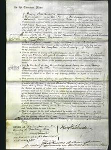 Court of Common Pleas - Eleanor Brown, Margaret Simpson and Mary Anne Dickinson-Original Ancestry