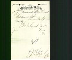 Bank Letterhead - Citizens Bank