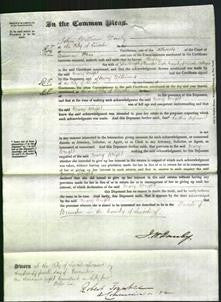 Court of Common Pleas - Mary Wright-Original Ancestry