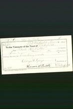 Wakefield, Massachusetts Payment Voucher - Noah K Nutter
