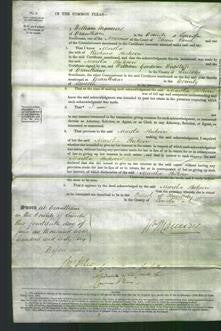 Court of Common Pleas - Martha Hickson-Original Ancestry