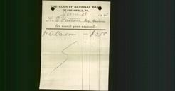 Bank Letterhead - County National Bank