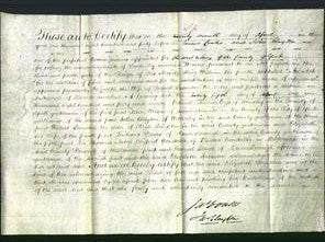 Deed by Married Women - Elizabeth Snowden-Original Ancestry