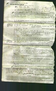 Court of Common Pleas - Elizabeth Prout-Original Ancestry