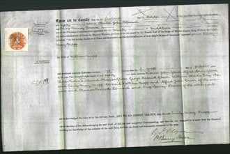 Deed by Married Women - Emily Mary Mapp-Original Ancestry