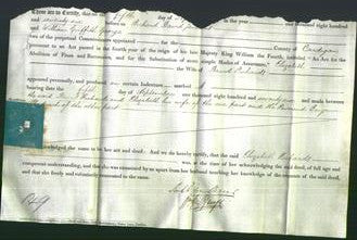 Deed by Married Women - Elizabeth Richards-Original Ancestry