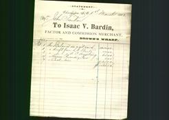Business Letterhead - Isaac V. Bardin