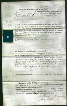 Deed by Married Women - Elizabeth Davis-Original Ancestry