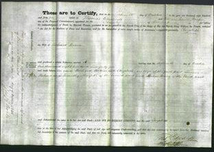 Deed by Married Women - Elizabeth Brain-Original Ancestry