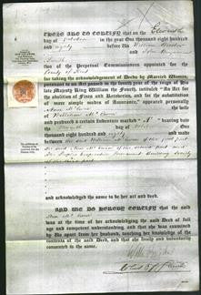 Deed by Married Women - Ann McEwan-Original Ancestry