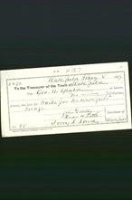 Wakefield, Massachusetts Payment Voucher - George A Yeaton