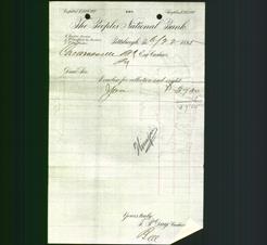 Bank Letterhead - Peoples National Bank