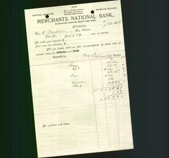 Bank Letterhead - Merchants National Bank