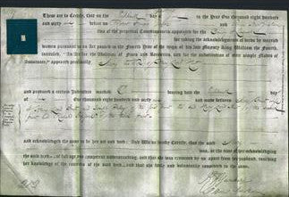 Deed by Married Women - Mary Hunt-Original Ancestry