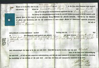 Deed by Married Women - Elizabeth Harrison-Original Ancestry