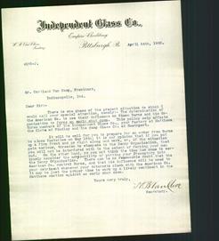 Letterhead - Independent Glass Co.