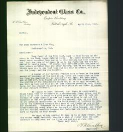 Letterhead - Independent Glass Co.
