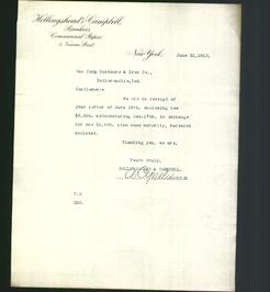 Letterhead - Hollingshead & Campbell