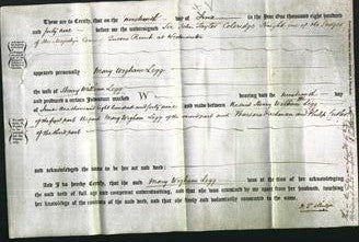 Deed by Married Women - Mary Wigham Legg-Original Ancestry
