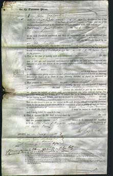 Court of Common Pleas - Jane Cooper Newlove-Original Ancestry