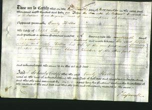 Deed by Married Women - Emily Holles Lilley-Original Ancestry