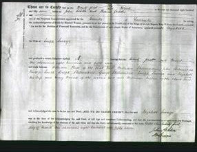 Deed by Married Women - Elizabeth Savage-Original Ancestry