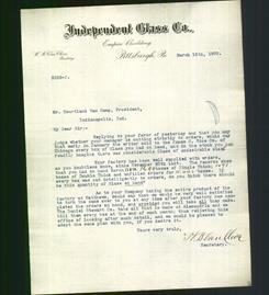 Letterhead - Independent Glass Co.