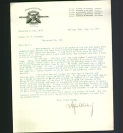 Letterhead - Artillery Battalion