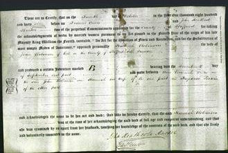 Deed by Married Women - Hannah Robinson-Original Ancestry
