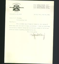 Letterhead - Artillery Battalion