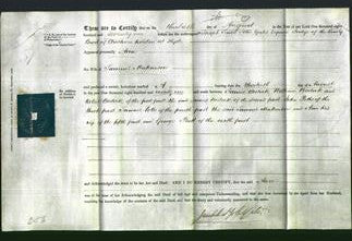 Deed by Married Women - Ann Makinson-Original Ancestry