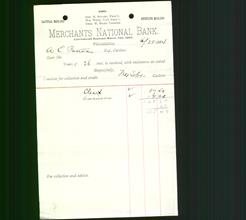 Bank Letterhead - Merchants National Bank