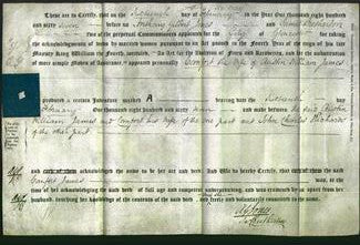 Deed by Married Women - Comfort James-Original Ancestry