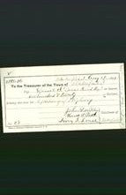 Wakefield, Massachusetts Payment Voucher - Daniel S Davis