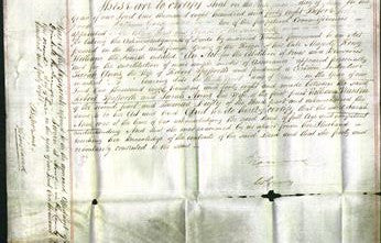 Deed by Married Women - Sarah Ann Spofforth-Original Ancestry
