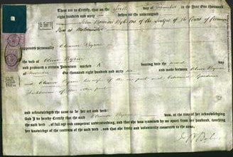 Deed by Married Women - Eleanor Byrne-Original Ancestry