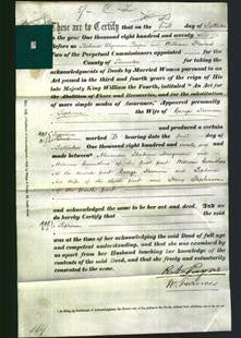 Deed by Married Women - Septima Kerman-Original Ancestry