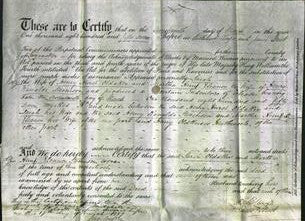 Deed by Married Women - Sarah Oldaker and Martha Ann Eleanor Stevenson-Original Ancestry