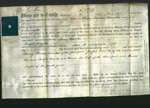 Deed by Married Women - Anna Brooks-Original Ancestry