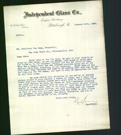 Letterhead - Independent Glass Co.